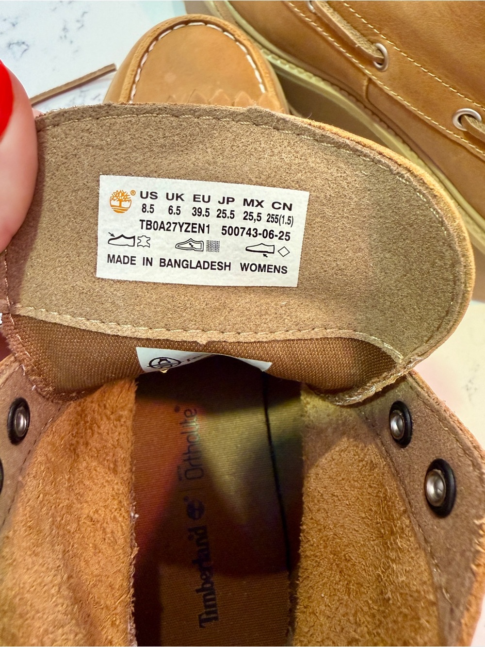Timberland Women's Stone Street Platform Kiltie Boat Shoe Boot Wheat 8.5 - Picture 7 of 8
